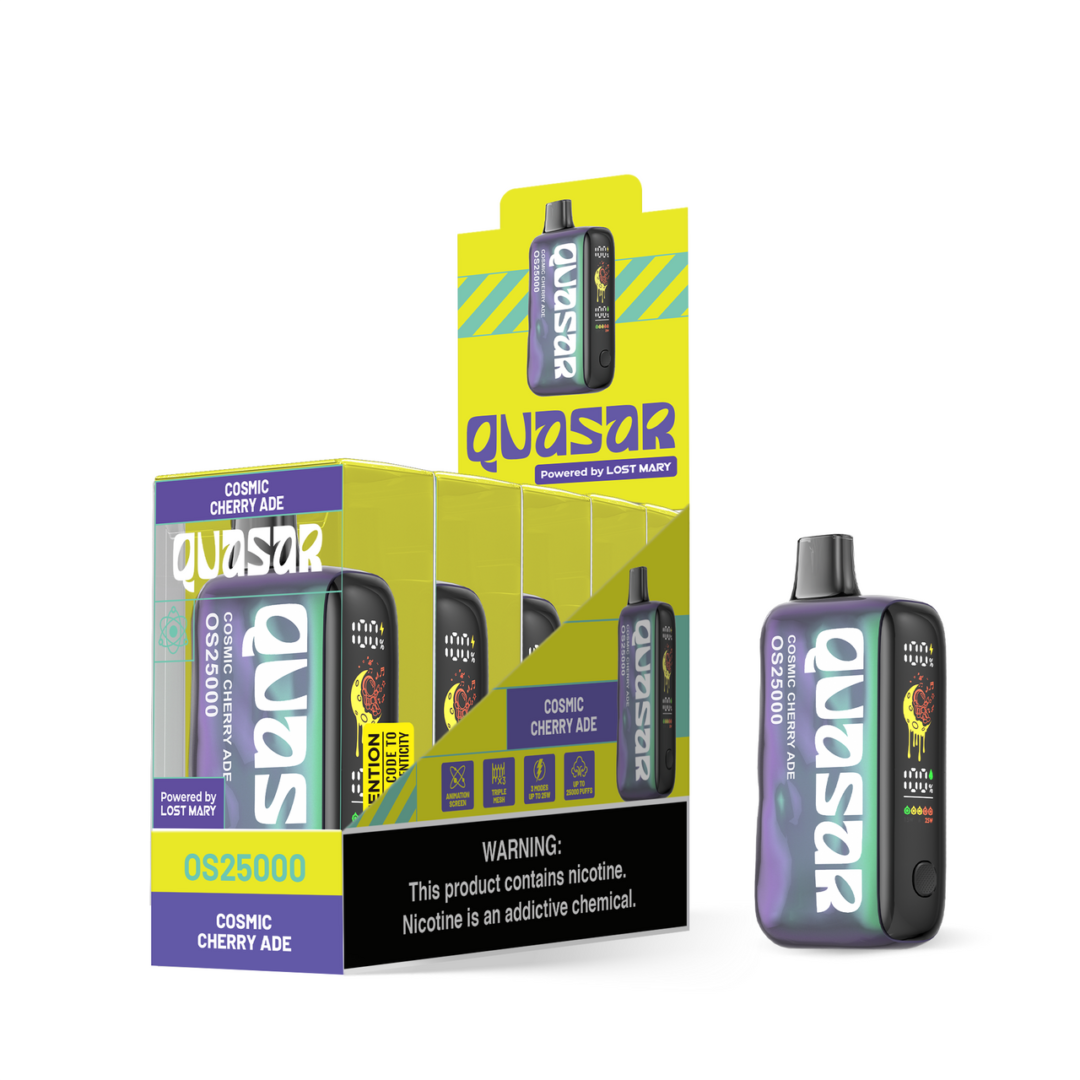 Cosmic Cherry Ade Lost Mary Quasar OS25000 Vape | Lost Mary Vape