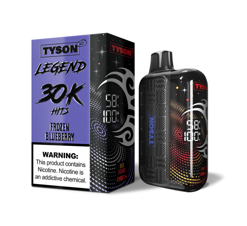 Tyson 2.0 Legend 30K Frozen Blueberry Vape