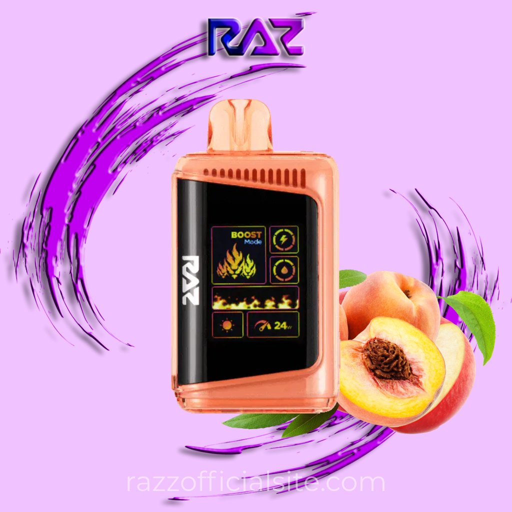 Georgia Peach Raz 25K LTX Disposable Vape | Raz Vape