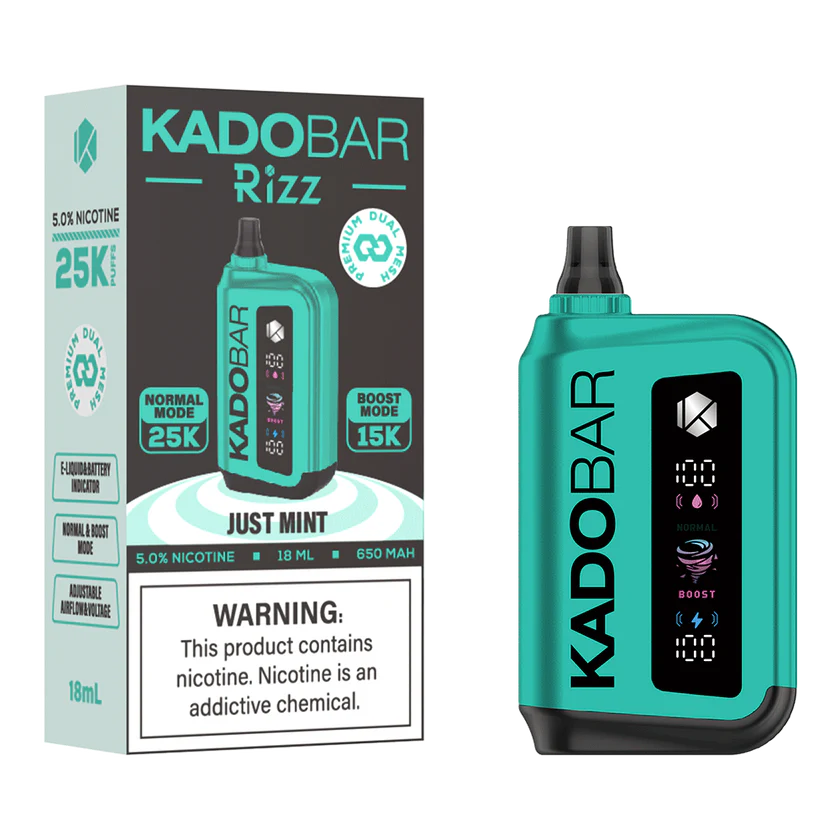 Just Mint Kado Bar Rizz 25K Puffs Disposable