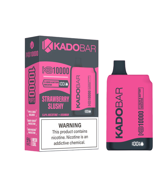 Strawberry Slushy Kado Bar KB10000 Disposable Vape