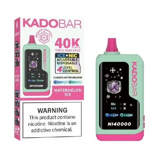 Watermelon Ice Kado Bar NI40K – Cool & Smooth Vape