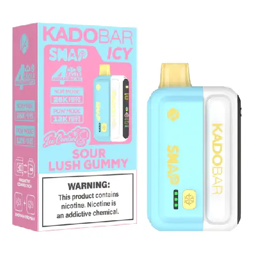 Sour Lush Gummy Kado Bar Snap 25K Disposable Vape
