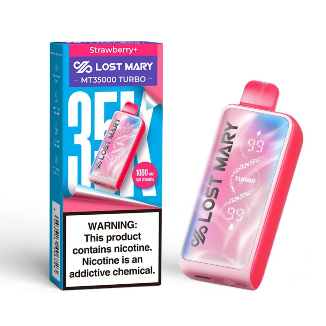 Strawberry LOST MARY MT35000 TURBO | Lost Mary Vape Strawberry LOST MARY MT35000 TURBO | Lost Mary Vape
