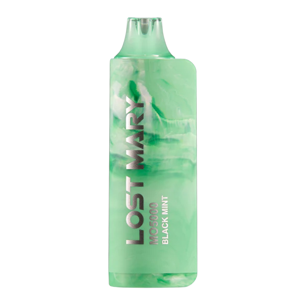 Black Mint Lost Mary MO5000 Disposable Vape | Lost Mary Vape