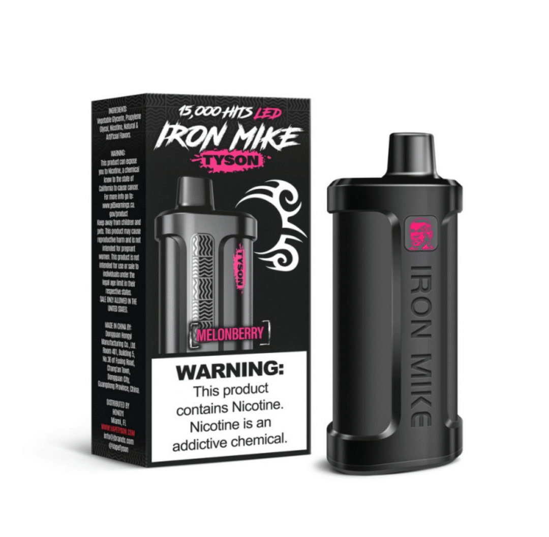 Melon Berry Iron Mike Tyson 2.0 15K Disposable Vape