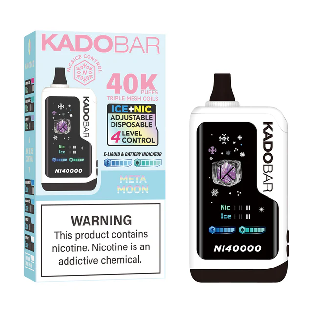 Meta Moon Kado Bar NI40K Ice + Nic Control Vape