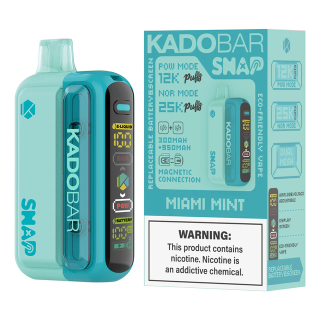 Miami Mint Kado Bar Snap 25K Disposable Kit 18mL