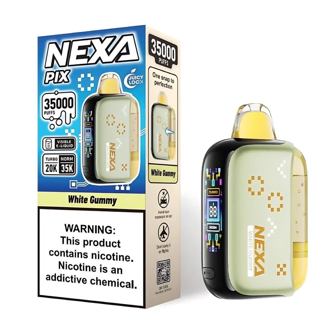 Nexa White Gummy Pix 35K Puffs | Nexa Vape