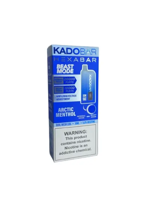 Arctic Menthol – Hexa X Kado Bar 20000 Puffs