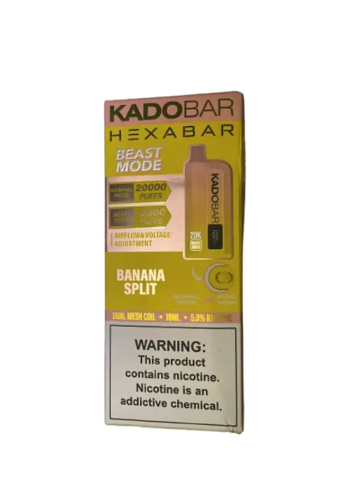 Banana Split – Hexa X Kado Bar 20000 Puffs