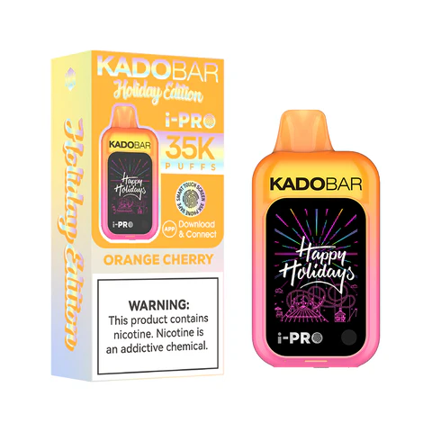 Kado Bar I-Pro Orange Cherry 35K Puffs Holiday Edition