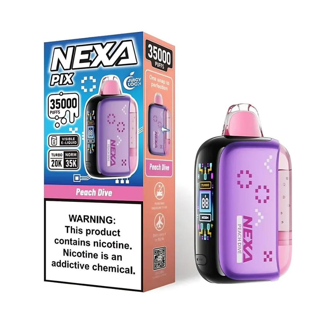 Peach Dive Nexa Pix 35K Puffs - 16mL | Nexa Vape