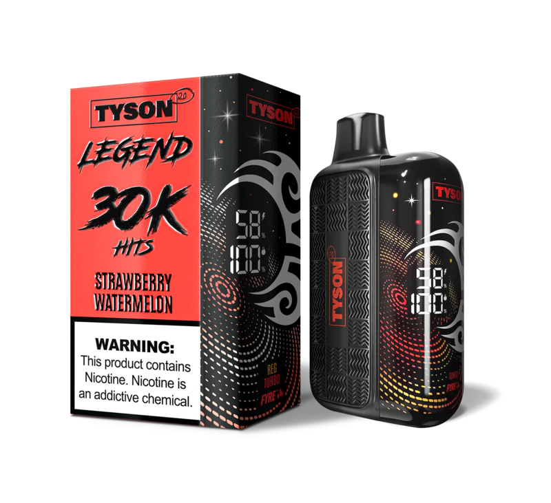 Tyson 2.0 Legend 30K Strawberry Watermelon Vape Disposable