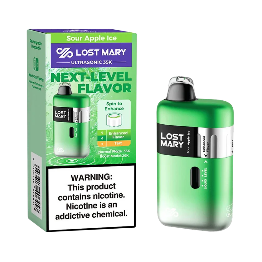 Sour Apple Ice Lost Mary Ultrasonic 35K