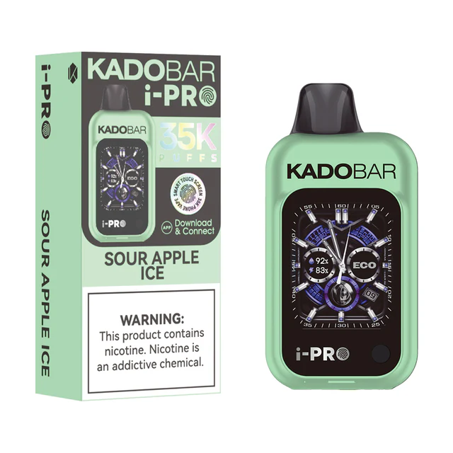 Sour Apple Ice Kado Bar i-Pro 35K Puffs Vape