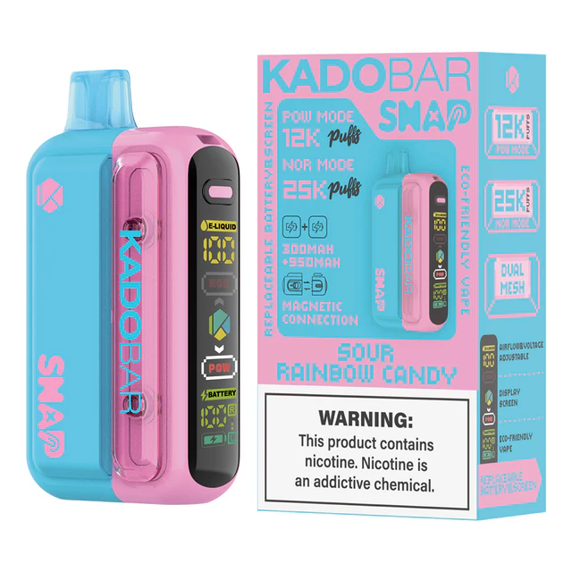 Sour Rainbow Candy Kado Bar Snap 25k Disposable | 18mL