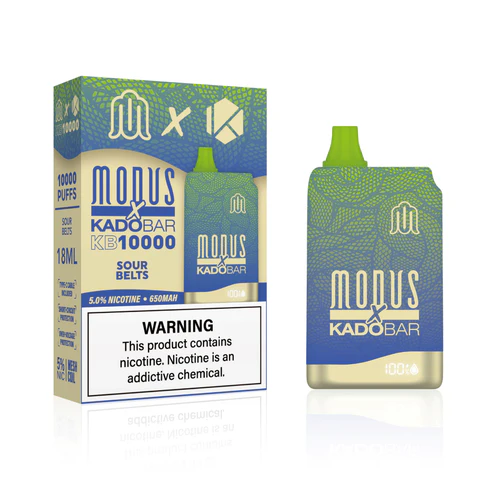 KADO BAR X MODUS KB10000 Sour Belts Disposable Vape