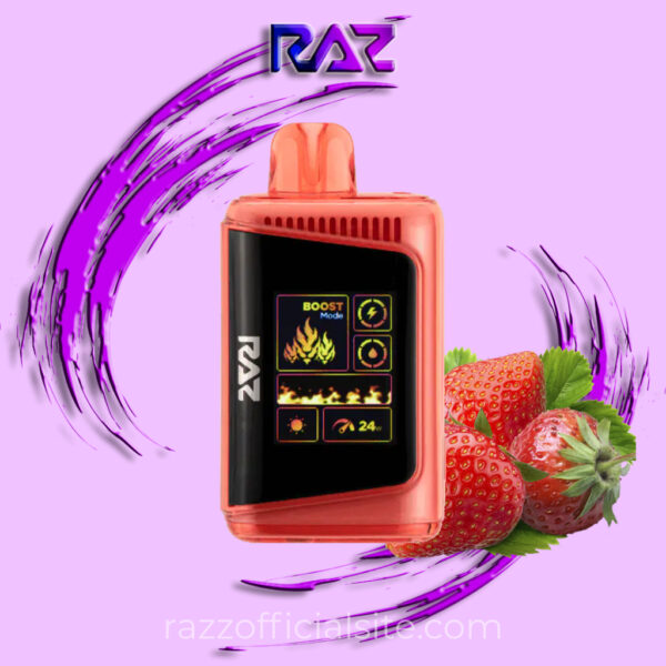 Strawberry Burst Raz 25K LTX Disposable Vape | Raz Vape