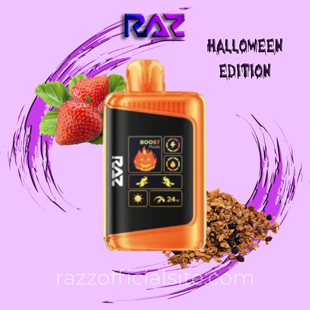 Strawberry Granola Raz DC25000 Disposable Vape (Halloween Edition) | Raz Vape