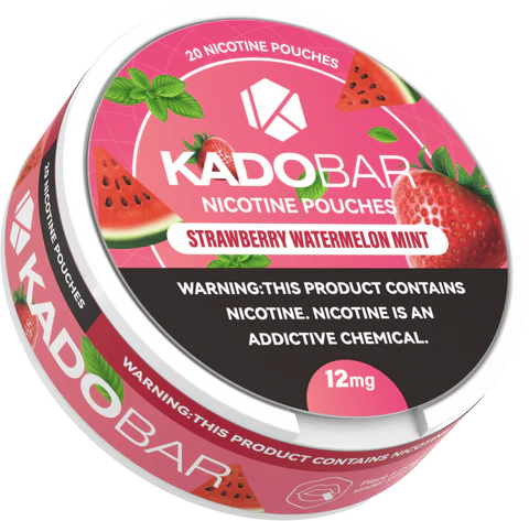 Strawberry Watermelon Mint Nicotine Lozenges Kado Bar