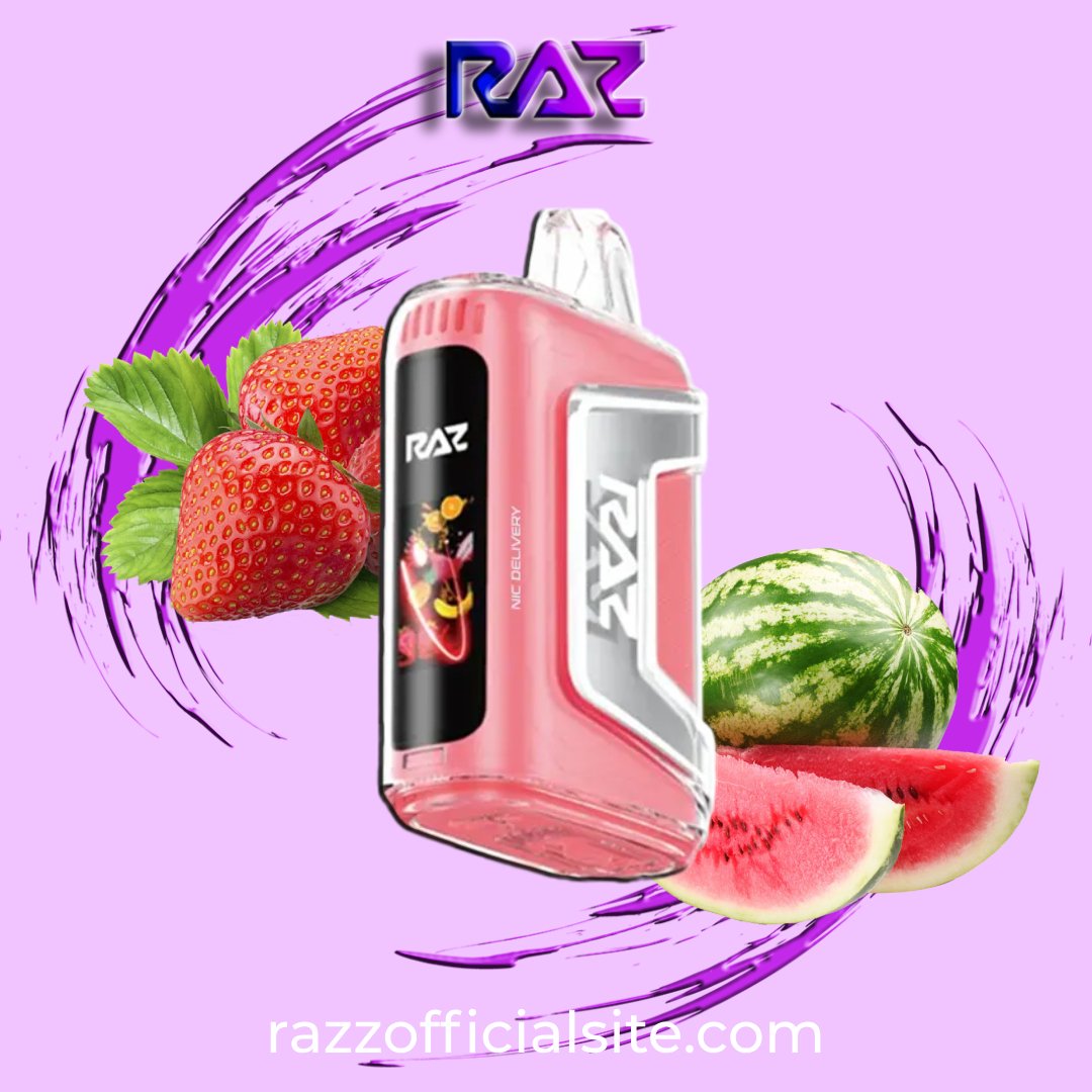 Strawberry Watermelon Raz TN9000 Disposable Vape | Raz Vape