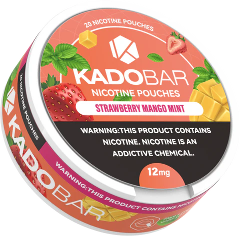 Strawberry Mango Mint 12MG Kado Bar Nicotine Pouches