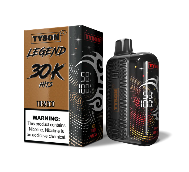 Tyson 2.0 Legend 30K Tobacco - Disposable Vape