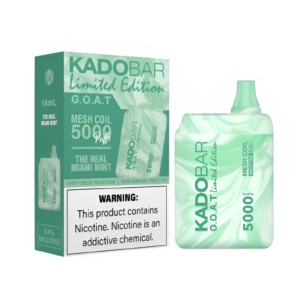 Miami Mint Kado Bar BR5000 Disposable Vape