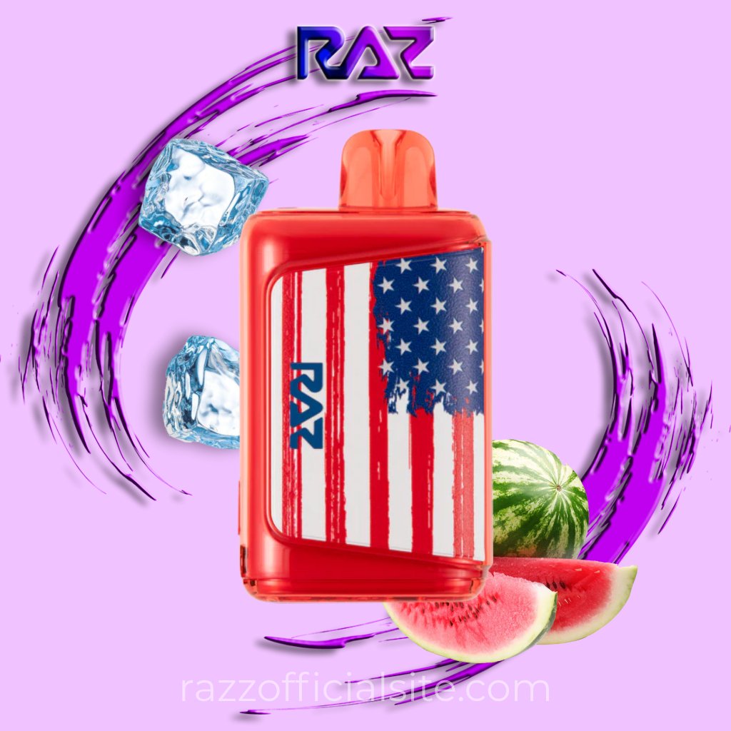 Watermelon Ice Raz DC25000 Disposable Vape | Raz Vape
