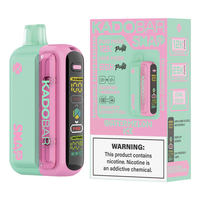 Watermelon Ice Kado Bar Snap 25k Disposable Vape