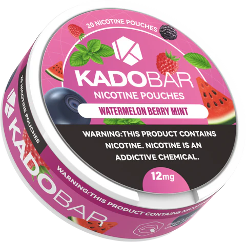 Watermelon Berry Mint 12MG Kado Bar Nicotine Pouches