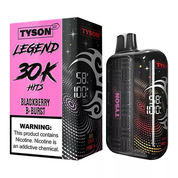 Blackberry B-Burst Tyson 2.0 30k Disposable Vape Blackberry B-Burst Tyson 2.0 30k Disposable Vape