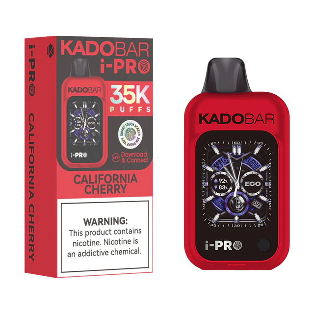 Kado Bar I-Pro California Cherry 35K Puffs Vape