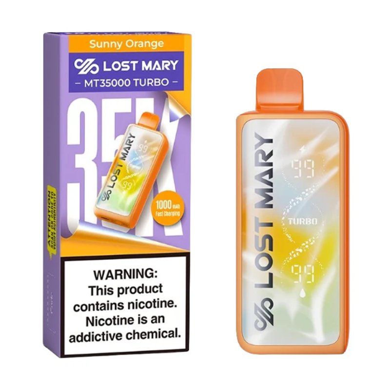 Sunny Orange Lost Mary MT35000 Turbo | Lost Mary Vape