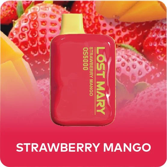 Strawberry Mango Lost Mary OS5000 Disposable Vape | Lost Mary Vape
