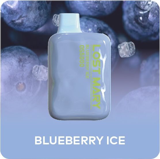 Blueberry Ice Lost Mary OS5000 Disposable Vape | Lost Mary Vape