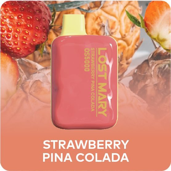 Strawberry Piña Colada Lost Mary OS5000 Disposable Vape | Lost Mary Vape