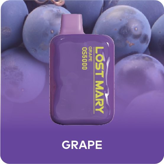 Grape Lost Mary OS5000 Disposable Vape | Lost Mary Vape