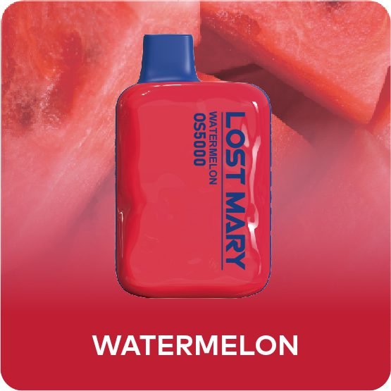 Watermelon Lost Mary OS5000 Disposable Vape | Lost Mary Vape