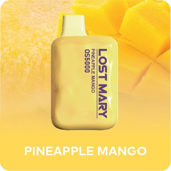 Pineapple Mango Lost Mary OS5000 Disposable Vape | Lost Mary Vape