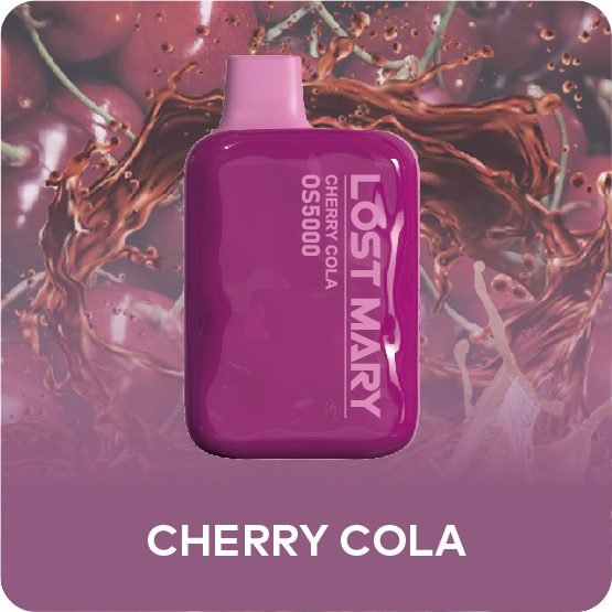 Cherry Cola Lost Mary OS5000 Disposable Vape | Lost Mary Vape