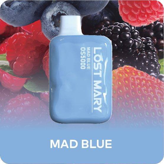 Mad Blue Lost Mary OS5000 Disposable Vape | Lost Mary Vape
