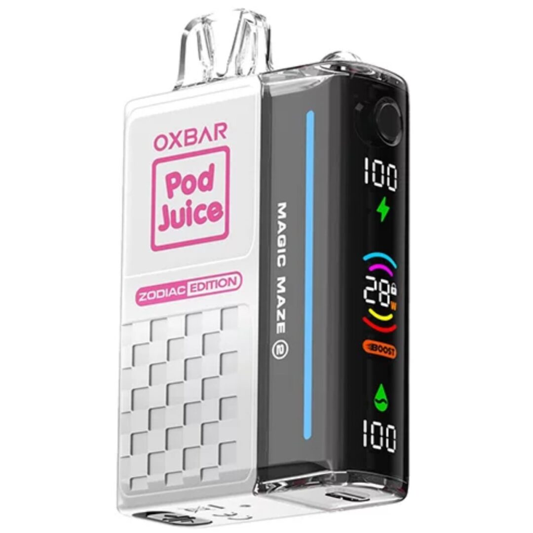 Clear Pink Oxbar Pod 30K Puffs Disposable Vape Clear Pink Oxbar Pod 30K Puffs Disposable Vape