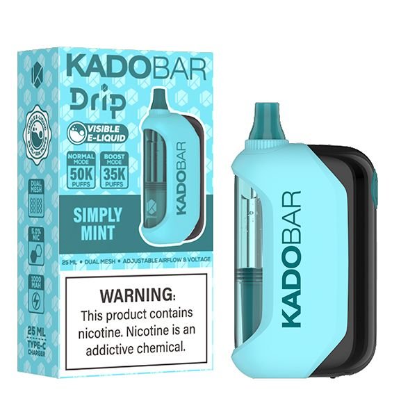 Simple Mint Kado Bar Drip Disposable Vape | Smooth Mint