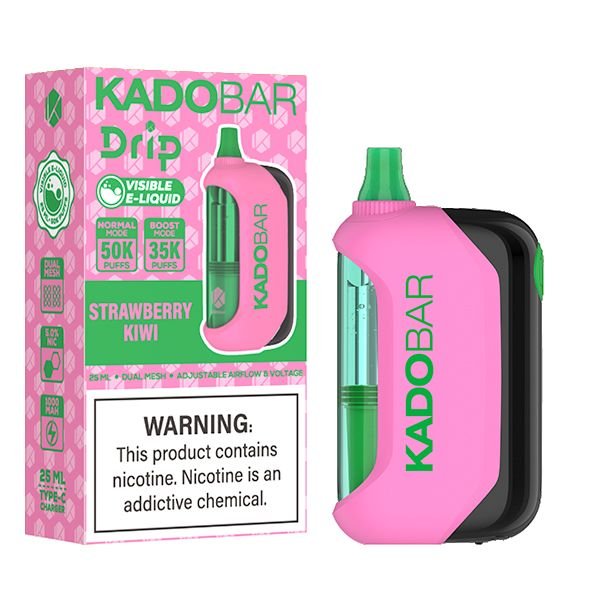 Strawberry Kiwi Kado Bar Drip 50k Disposable Vape