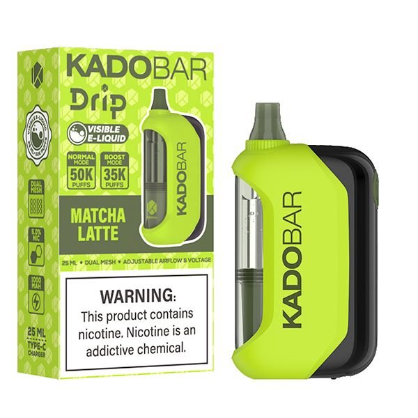 KadoBar Lavender Matcha Latte Drip Disposable Vape