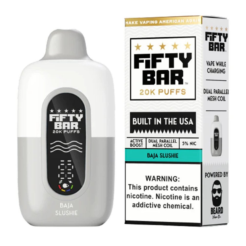 Fifty Bar Baja Slushies V2 Disposable Vape 20K