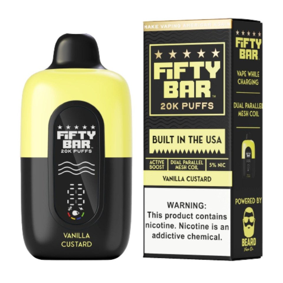 7876_source_1744746024.jpg Fifty Bar Vanilla Custard V2 20K Disposable Vape