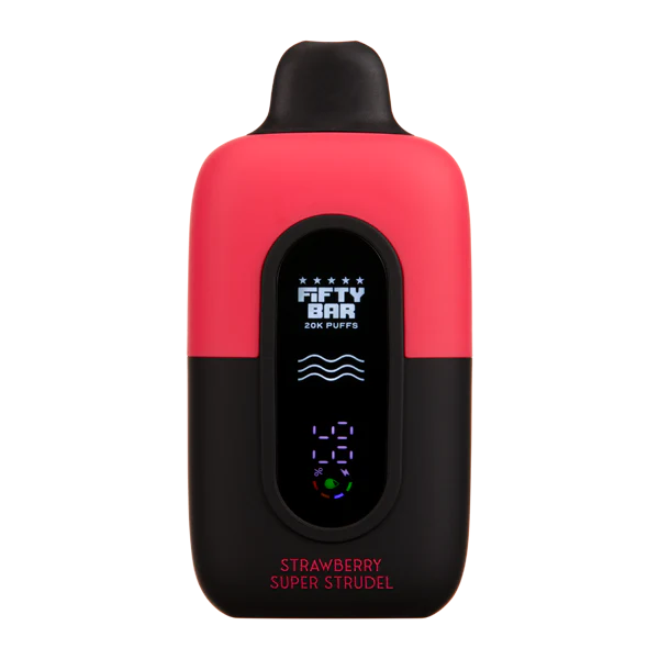 FI4B0E_1.webp Strawberry Super Strudel Fifty Bar V2 Vape 20K